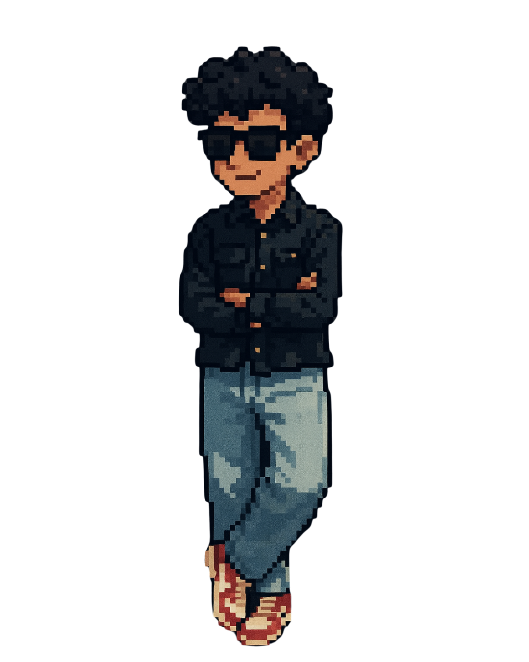 Sachin Dhakal pixel art character